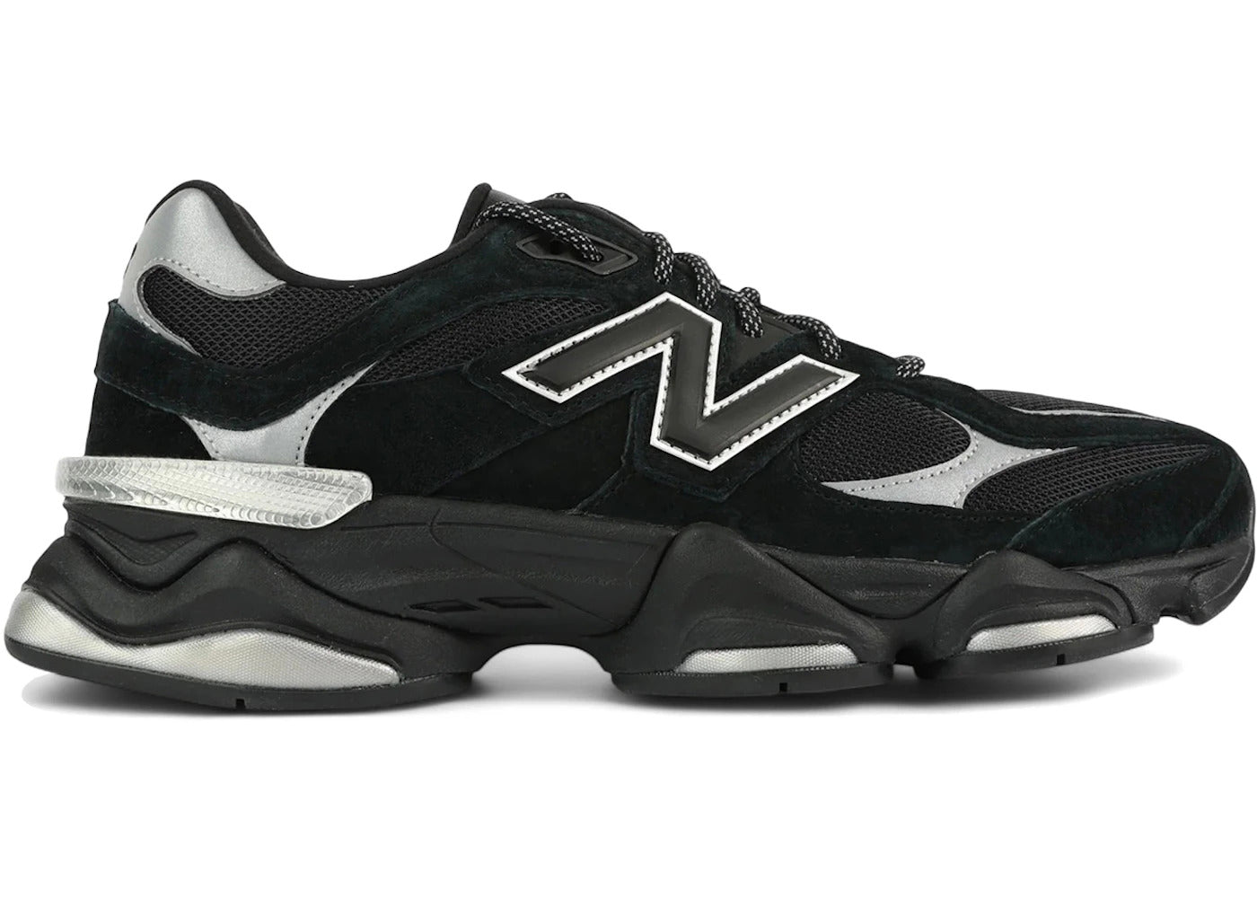 New balance 9060 Black and grey silver