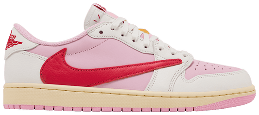 Travis Scott x Air Jordan 1 Retro Low OG 'Sail Tropical Pink