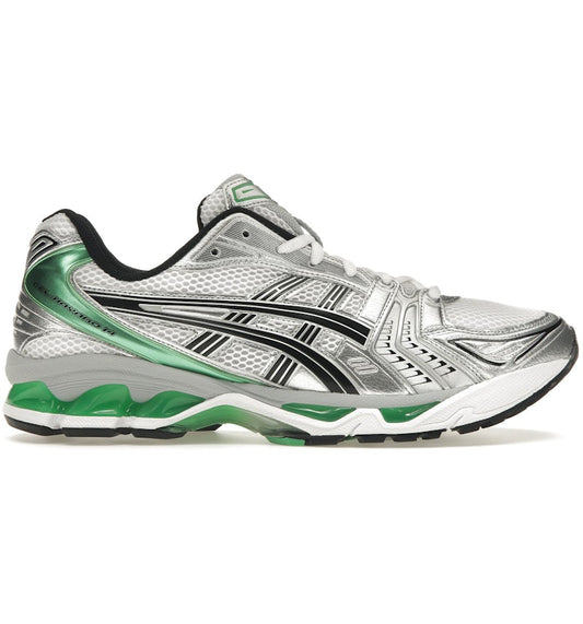 ASICS Gel-Kayano 14  White Green Metallic