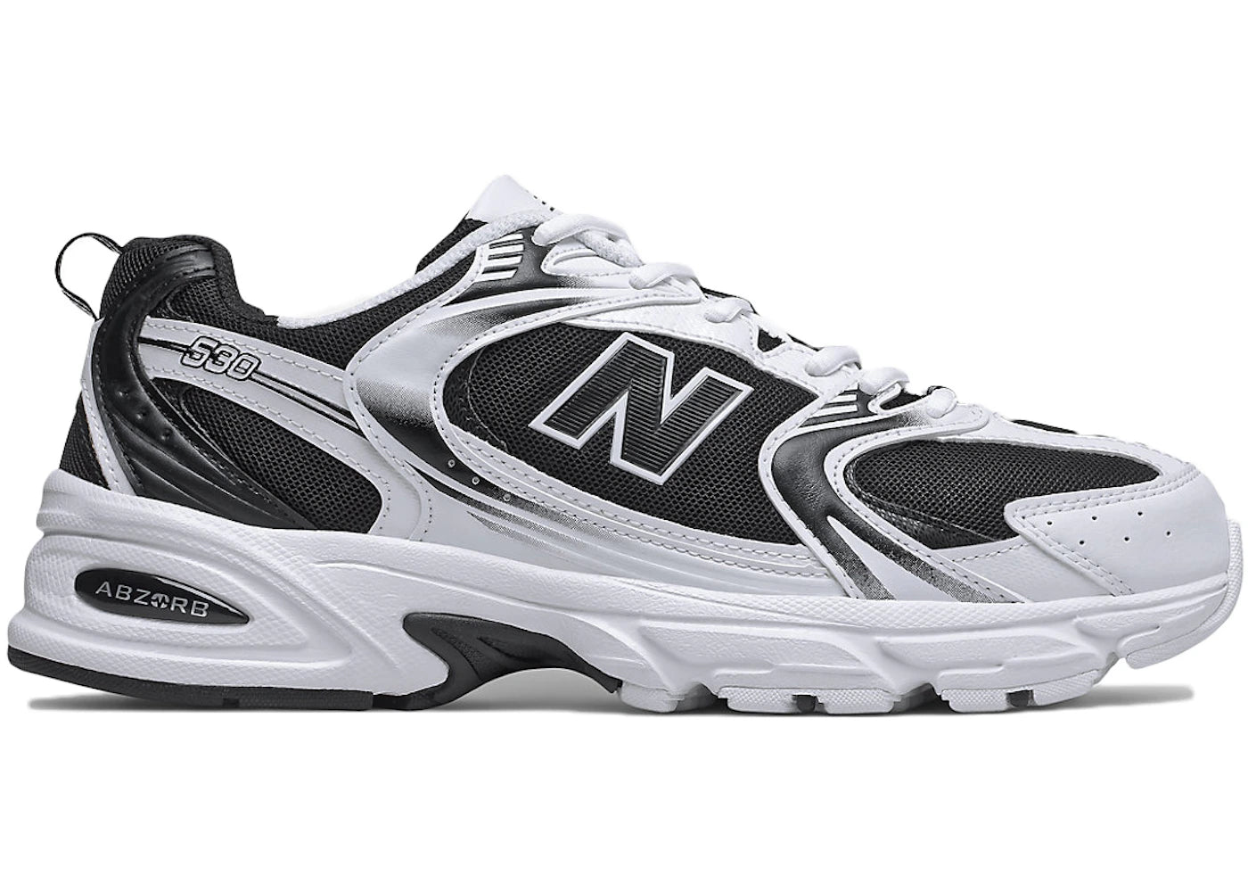 New Balance 530v2 White Black