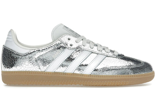 adidas Samba OG
Silver Metallic Cracked Leather